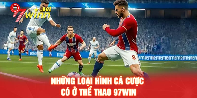 Những loại hình cá cược có ở Thể thao 97WIN